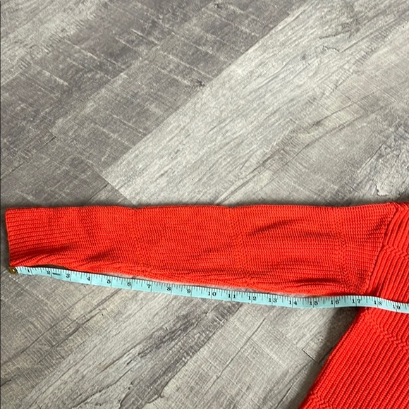 Talbots bright orange Knit sweater - Picture 6 of 8